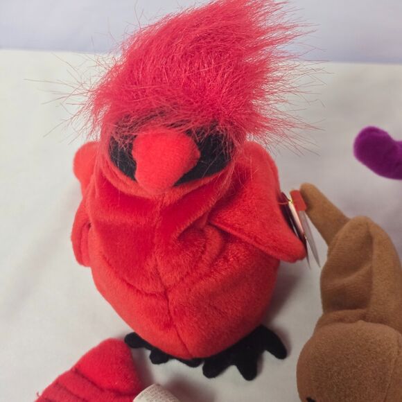 TY Beanie Babies Set of 7 - With Tags Attached - Vintage Collectible Plush Toys - Picture 4 of 9